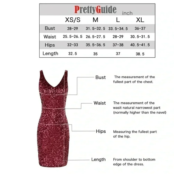 Pretty Guide Sleeveless Women's Vintage Sequin Mini Dress - Picture 9 of 9